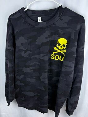 SoulCycle Lululemon Perfectly Oversized Crew Camo